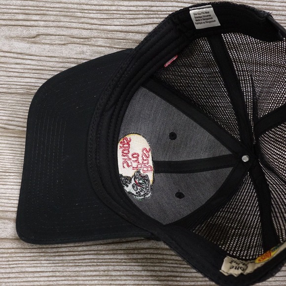 BASS PRO SHOPS SUNSET HILLS MO ST LOUIS ADJUSTABLE MESH SNAPBACK BASEBALL HAT - Picture 8 of 9